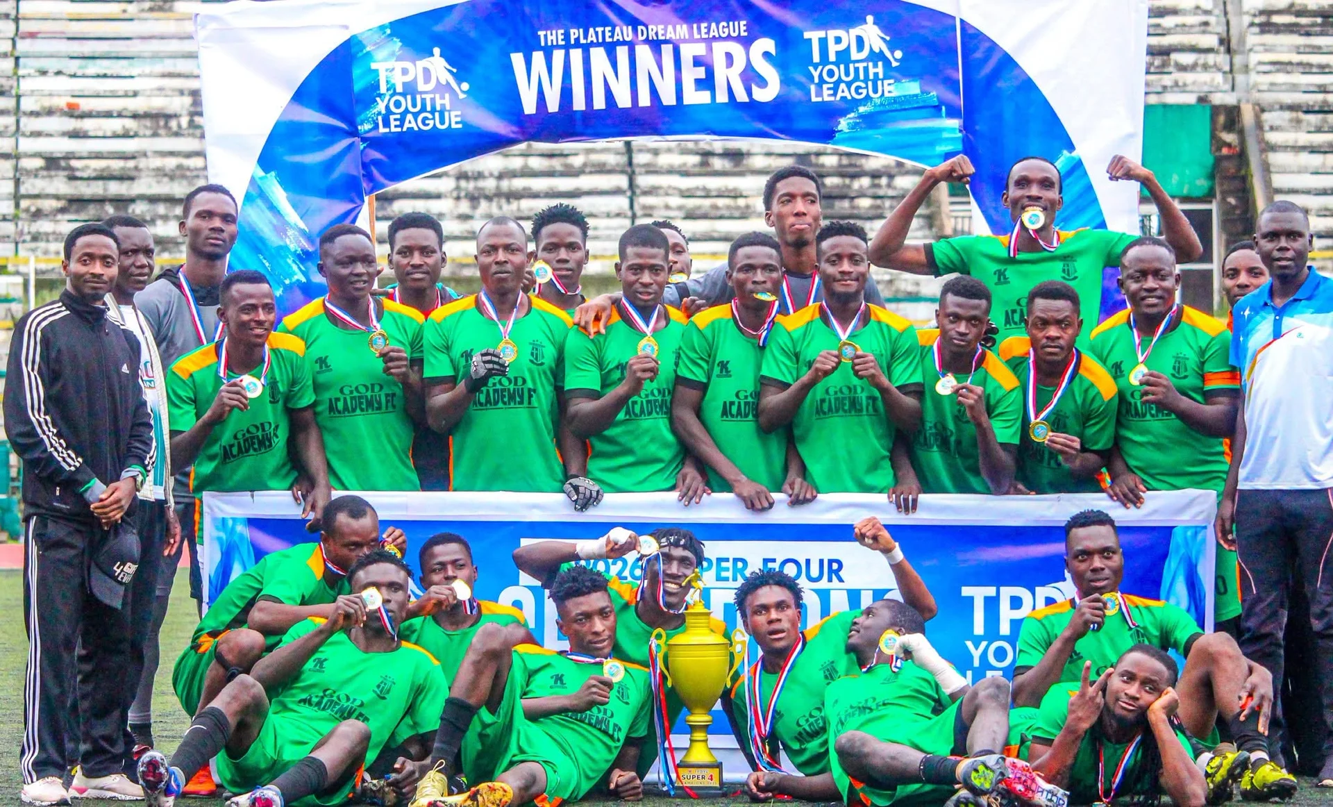 God Academy Crowned 2026 TPD Youth League Super 4 Champions After Five-Goal Final Thriller